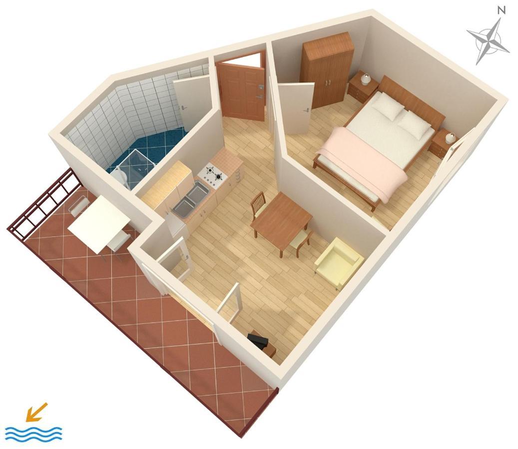 Apartments With A Parking Space Vodice - 7604 Exterior foto